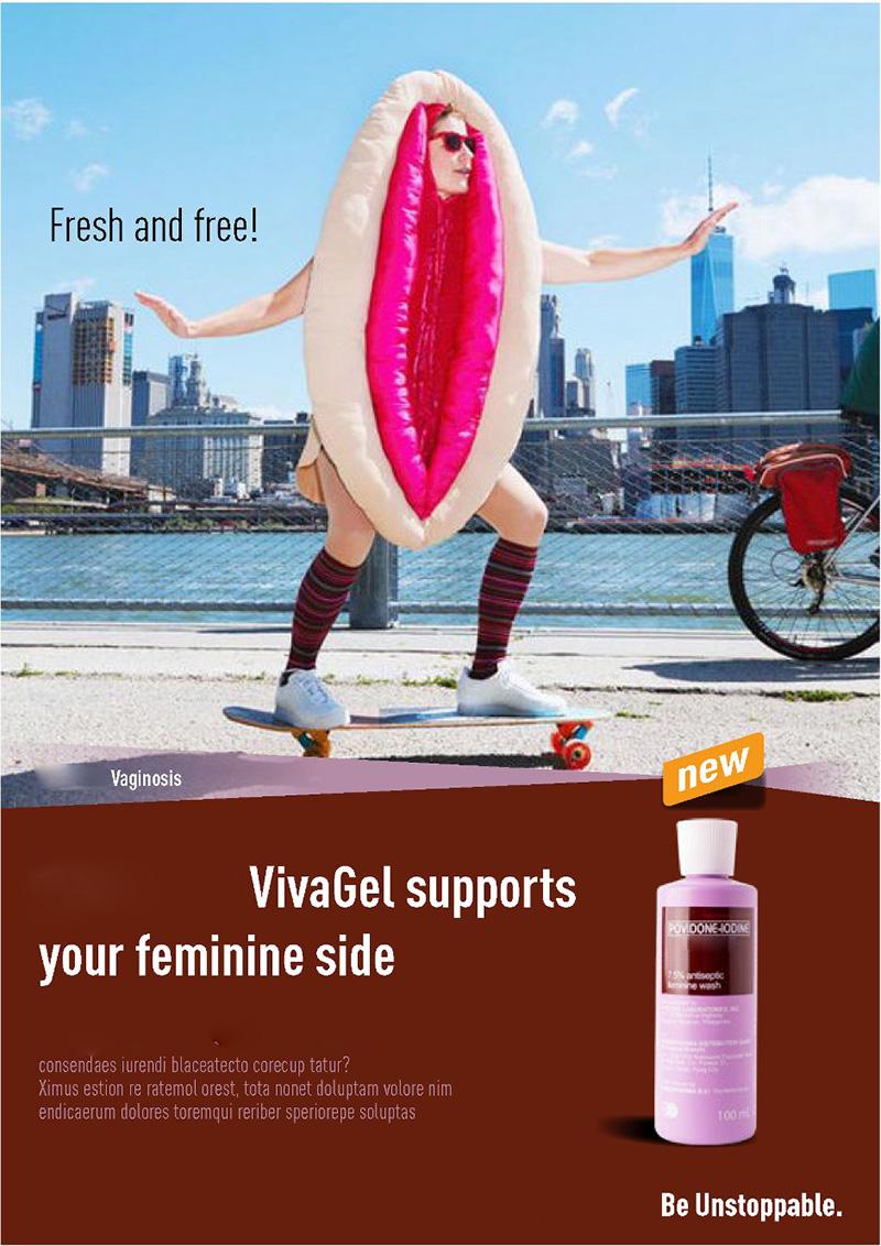 Concept vivagel supports your feminine side