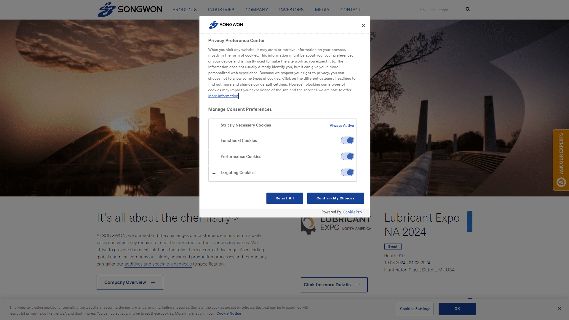 GDPR compliant website